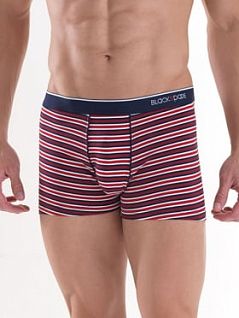 Комплект из 2 мужских трусов боксеров красного цвета в полоску BlackSpade STRIPES b9551 Red