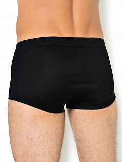 Ультратонкие боксеры с двойным трикотажным кантом по линии низа Zimmerli 2861445зимерли Черный 86