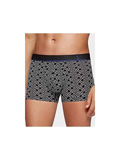 Боксеры с эластичной талией и абстрактным принтом белого цвета I AM WHAT I WEAR FM-1260J17-001