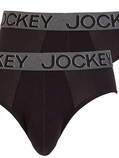 Мужской комплект трусов (2 шт) Jockey 22152422 (муж.) (2шт.) Черный
