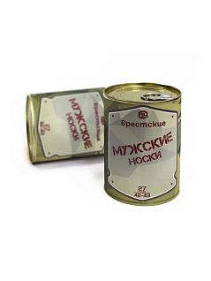 Классические носки упакованные в банку Conte DT14с2122б901Нм 901_Черный