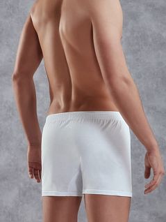 Трусы семейные трикотажные свободного покроя белого цвета Doreanse Cotton Basic 1511c02 распродажа