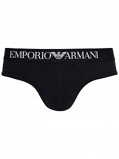 Эластичные брифы на плоских швах не натирают кожу EMPORIO ARMANI 111285цц729армани Черный 20