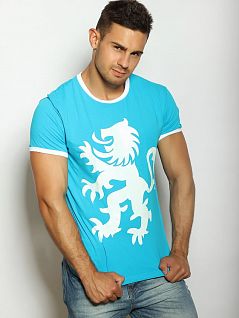 Модная мужская футболка из хлопка с принтом "Лев" EPATAGE 080287m-EP