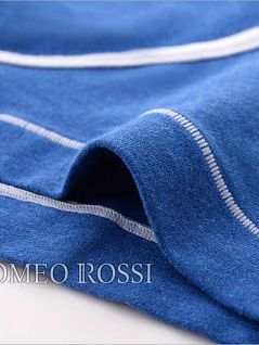 Современные хипсы бирюзового цвета Romeo Rossi R5004-7 распродажа