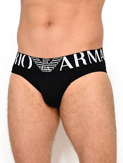 Брифы на комфортной подкладке спереди Emporio Armani 110814цц716армани Черный 20
