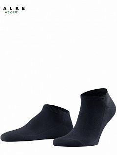 Эластичные короткие носки на ребристых манжетах FALKE 14612 Family SN (муж.) Темный-синий (6375)