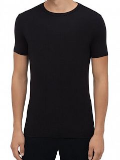 Дышащая футболка из мягкого модала Ermenegildo Zegna н3м201300ез Темный-синий 402