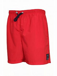 Плавательные шорты на дополнительных завязках красного цвета Ceceba FM-80026-2269