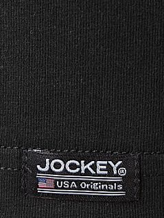 Стильная удобная мужская футболка черного цвета 2шт JOCKEY 17301822 Nos