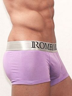 Нежные фиолетовые мужские трусы с модным поясом Romeo Rossi Heaps R00007