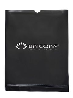 Набор однотонных боксеров на модной резинке (3шт) Uniconf VOUniconf_BB116 Белый-Темно-синий-Черный Как-на-фото