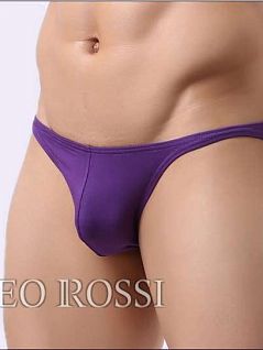 Брифы мужские эротические фиолетового цвета ROMEO ROSSI R2001-5