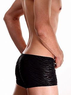 Мужские черные эротические боксеры с тигровым узором Oboy Sexy Boys 5209c01 распродажа