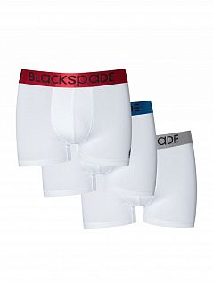 Набор эластичных боксеров с двойной передней панелью (3шт) BlackSpade LTBS9471 BlackSpade белый-белый-белый