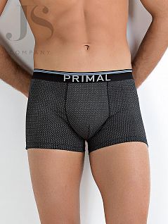 Стильные боксеры с контрастным принтом "кружочки" PRIMAL JSPRIMAL B225 boxer nero