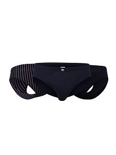 Набор брифов из 100% хлопка (3шт) CECEBA FG002270/3XL-4XL Синий комбинированный