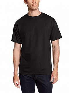 Трикотажная футболка из 100% хлопка Hanes FG4550 Черный