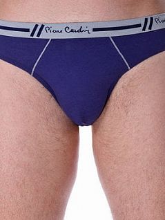 Стильные мужские трусы слипы синего цвета Pierre Cardin SBE 90LY_S