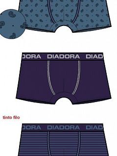 Комплект из 3 трусов боксеров из нежного материала Diadora DIB05916G3 ассорти (ass)