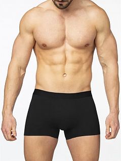 Комфортные боксеры из модала и эластана черного цвета Sergio Dallini RTSD2908-4