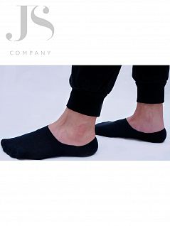 Мужские подследники из хлопка и полиамида Giulia JSFOOTIES FM COTTON (2 п.) (5 пар) nero/bianco gul