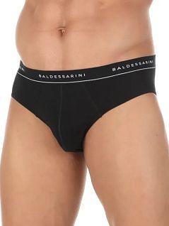 Облегающие брифы на широкой резинке черного цвета BALDESSARINI RT90041/6083 930
