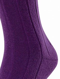 Терморегулирующие носки с оптимальной прочностью Falke 14423 Lhasa Rib (муж.) Фиолетовый 8295