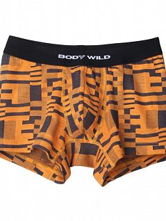 Мужские боксеры-брифы цвет оранжевый BODY WILD BWF391Gc35 оранжевый