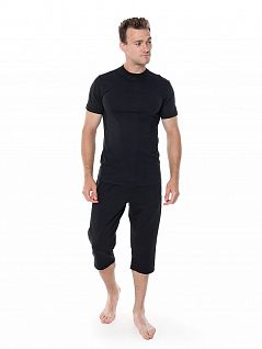 Мужская футболка с короткими рукавами Oztas LTOZ1027-A Oztas черный