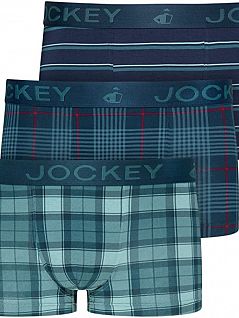Набор разных боксеров на средней посадке (3шт) Jockey 181812Hc555