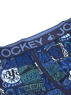 Трусы-боксеры из мягкого и дышащего смесового полотна синего цвета Jockey 1914242c499