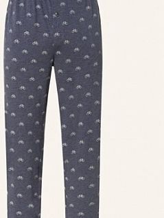 Брюки из тонкого трикотажа из модала и хлопка синего цвета JOCKEY 500756HcB40