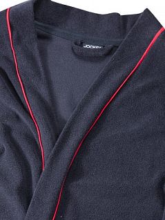 Хлопковый мужской халат синего цвета Jockey 50013 Nos (муж.) Синий распродажа