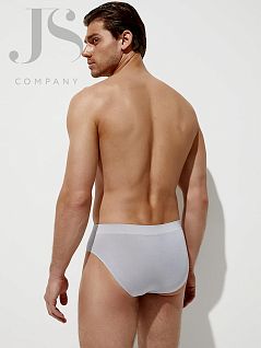 Бесшовные брифы из вискозы высокого класса Omsa JSOmB 2225 Seamless слип grigio oms