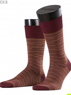 Комфортные носки с графическим узором Falke 13325 Desigual Бордовый