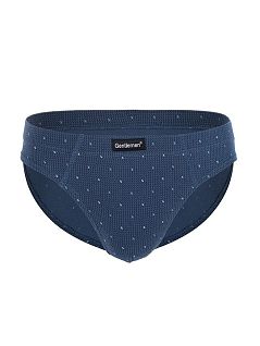 Набор брифов на широкой резинке (2шт) Gentlemen DT8032гпТм Синий/Серый