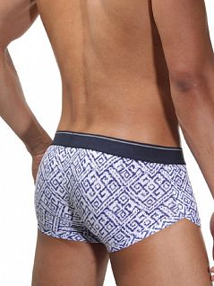 Хипсы мужские в спортивном стиле Oboy City Boy белого цвета 8004c05