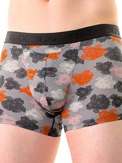 Мужские боксеры с цветочным прнтом HOM 40c1039cM023