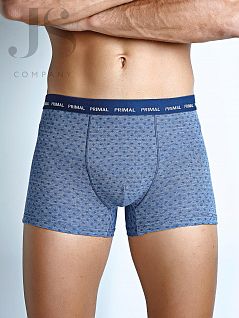 Мужской комплект стильных боксеров PRIMAL JSPRIMAL B204 (3 шт.) boxer blu/grigio chiaro/jeans