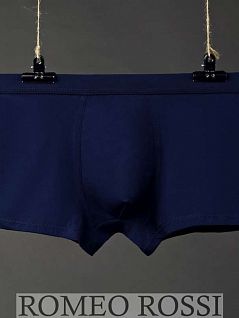 Современные хипсы из хлопка синего цвета ROMEO ROSSI R6023-9