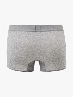 Повседневные боксеры с меланжевым эффектом серого цвета ERMENEGILDO ZEGNA N2LC60050c020