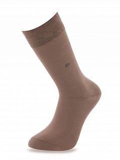 Мягкие носки на широкой комфортной резинке MUDOMAY LT12312 MUDOMAY бежевый (3 пары)
