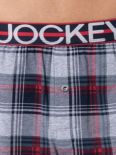 Трусы на эластичной резинке и с гульфиком на пуговице JOCKEY 301032H (муж.) (M57) Серый