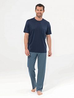 Мужской комплект свободного кроя BlackSpade LTBS7481 BlackSpade синий
