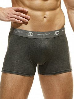 Классические боксеры из тонкого модала и эластана Jolidon DTТн226м Darkgrey