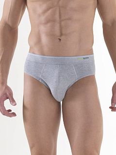 Классические мужские трусы-брифы из хлопка серого цвета BlackSpade TENDER COTTON b9232М серый распродажа