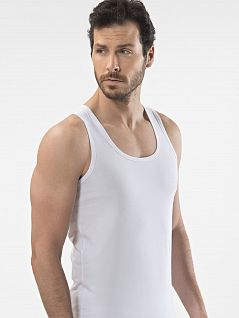 Майка на широких бретелях LT1401 Cacharel белый