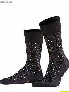 Тонкие носки с усиленной пяткой Falke 13344 Sens. Jabot SO Черный