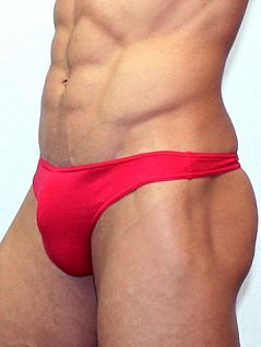 Красные мужские стринги Romeo Rossi Mini thong R1005-8
